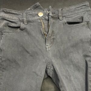 American Eagle Outfitters Jeans Women Size 4 Black Super Stretch Skinny